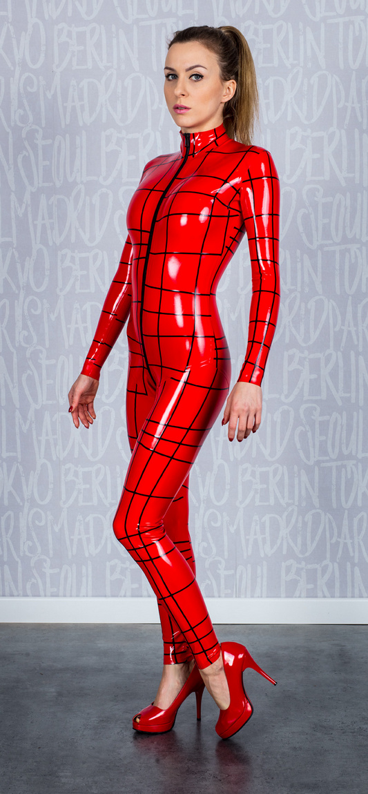 futurefetish latex - New latex catsuit available in our shop. It is made of multicolored latex.